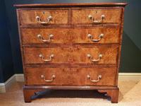 Superb Antique George III Burr Walnut Chest (6 of 6) Superb Antique George III Burr Walnut Chest (6 of 6)