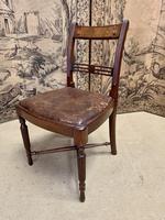 Set of Four Regency Rosewood Chairs with Cross Stretchers (6 of 8) Set of Four Regency Rosewood Chairs with Cross Stretchers (6 of 8)