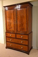 George III Mahogany Linen Press Lion Mask Handles (7 of 10) George III Mahogany Linen Press Lion Mask Handles (7 of 10)
