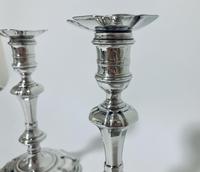 Pair of Antique Georgian 18th Century Solid Sterling Silver Candlesticks (6 of 23) Pair of Antique Georgian 18th Century Solid Sterling Silver Candlesticks (6 of 23)