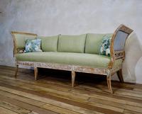 Elegant 18th Century Gustavian Dry Scraped Sofa Lindome c.1790 (10 of 14) Elegant 18th Century Gustavian Dry Scraped Sofa Lindome c.1790 (10 of 14)