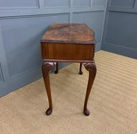 Serpentine Shaped Burr Walnut Side Table (10 of 15) Serpentine Shaped Burr Walnut Side Table (10 of 15)