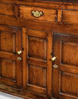 Late 18th Century Oak Dresser Base with Three Drawers to the Top (4 of 5) Late 18th Century Oak Dresser Base with Three Drawers to the Top (4 of 5)