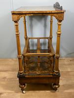 Victorian Inlaid Walnut Canterbury What Not (3 of 11) Victorian Inlaid Walnut Canterbury What Not (3 of 11)