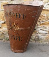 Chateauneuf Du Pape French Galvanised Metal Grape Pickers Hod / Bucket (5 of 6) Chateauneuf Du Pape French Galvanised Metal Grape Pickers Hod / Bucket (5 of 6)