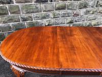 Antique Mahogany 9ft Wind Out Extending Dining Table (9 of 14) Antique Mahogany 9ft Wind Out Extending Dining Table (9 of 14)