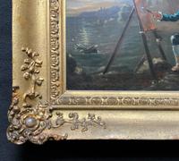Late 18th Century 'British School' Original Oil Portrait Painting of a Shoreline Artist (10 of 12) Late 18th Century 'British School' Original Oil Portrait Painting of a Shoreline Artist (10 of 12)