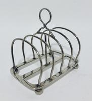 Antique Solid Silver Toast Rack (7 of 8) Antique Solid Silver Toast Rack (7 of 8)