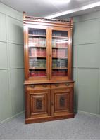 Good Quality 19th Century Walnut Bookcase (10 of 10) Good Quality 19th Century Walnut Bookcase (10 of 10)