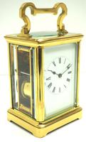 Large Classic Antique French 8-day Gong Striking Repeating Carriage Clock c.1880 (2 of 10) Large Classic Antique French 8-day Gong Striking Repeating Carriage Clock c.1880 (2 of 10)