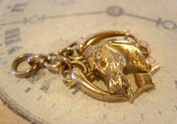 Victorian Pocket Watch Chain Horse & Pony Fob 1890s 10ct Rose Gold Filled Equestrian Fob (6 of 9) Victorian Pocket Watch Chain Horse & Pony Fob 1890s 10ct Rose Gold Filled Equestrian Fob (6 of 9)