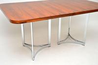 Merrow Associates Rosewood & Chrome Dining Table by Richard Young (10 of 14) Merrow Associates Rosewood & Chrome Dining Table by Richard Young (10 of 14)