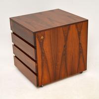 Danish Rosewood Filing Chest of Drawers Vintage 1960’s (9 of 9) Danish Rosewood Filing Chest of Drawers Vintage 1960’s (9 of 9)