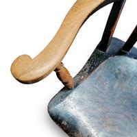 Antique Elm Lath Back Armchair (2 of 9) Antique Elm Lath Back Armchair (2 of 9)