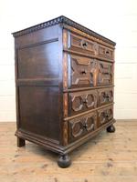 Antique Geometric Oak Chest of Drawers (7 of 10) Antique Geometric Oak Chest of Drawers (7 of 10)