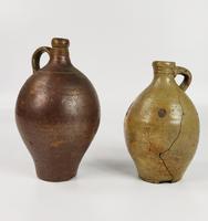 Two Late 17th - Early 18th Century Bellarmines. (5 of 9) Two Late 17th - Early 18th Century Bellarmines. (5 of 9)