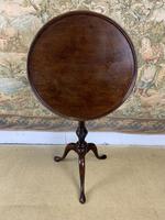 Small Georgian Mahogany Tilt Top Lamp Table (5 of 6) Small Georgian Mahogany Tilt Top Lamp Table (5 of 6)