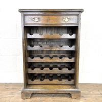 Early 20th Century Antique Oak Wine Rack (2 of 9) Early 20th Century Antique Oak Wine Rack (2 of 9)