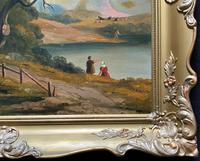 Large Stunning 19thc Arcadian Landscape Oil Painting in the 18th Century manner (11 of 13) Large Stunning 19thc Arcadian Landscape Oil Painting in the 18th Century manner (11 of 13)