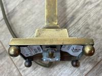 Antique Edwardian Table Brass Lamp Lighting With Shade (19 of 25) Antique Edwardian Table Brass Lamp Lighting With Shade (19 of 25)