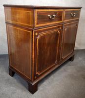 Georgian Inlaid Mahogany Linen Press / Wardrobe (9 of 10) Georgian Inlaid Mahogany Linen Press / Wardrobe (9 of 10)