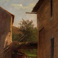 Frederik Rohde, Rural Scene With Chickens, Landscape Painting (2 of 7) Frederik Rohde, Rural Scene With Chickens, Landscape Painting (2 of 7)