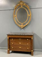 French Empire Commode Chest of Drawers with Marble Top (6 of 7) French Empire Commode Chest of Drawers with Marble Top (6 of 7)