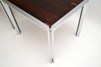 Pair of Vintage Italian Rosewood & Chrome Side Tables (8 of 8) Pair of Vintage Italian Rosewood & Chrome Side Tables (8 of 8)