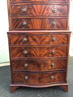 Quality Mahogany Serpentine Chest on Chest (7 of 11) Quality Mahogany Serpentine Chest on Chest (7 of 11)