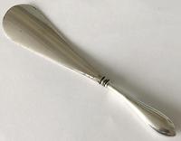 Silver Agate Handled Shoe Horn, Birmingham 1911 (3 of 4) Silver Agate Handled Shoe Horn, Birmingham 1911 (3 of 4)