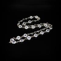 Art Deco Old Cut Paste Silver Full Riviere Necklace (5 of 8) Art Deco Old Cut Paste Silver Full Riviere Necklace (5 of 8)