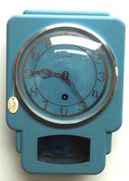Superb English Smiths Enfield Drop Dial Wall Clock - Smiths Kitchen Clock Original Blue Paint c.1950 (7 of 10) Superb English Smiths Enfield Drop Dial Wall Clock - Smiths Kitchen Clock Original Blue Paint c.1950 (7 of 10)