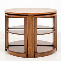 Walnut Art Deco Nest of tables (6 of 7) Walnut Art Deco Nest of tables (6 of 7)