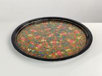 Kashmiri Papier-mâché Tray (6 of 10) Kashmiri Papier-mâché Tray (6 of 10)