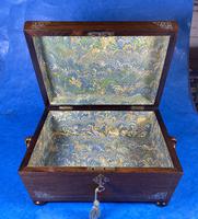 William IV Rosewood Jewellery Box with Inlays (12 of 12) William IV Rosewood Jewellery Box with Inlays (12 of 12)