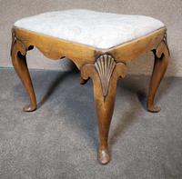 Queen Anne Style Walnut Stool c.1920 (3 of 10) Queen Anne Style Walnut Stool c.1920 (3 of 10)