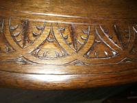Carved Oak Gateleg Barley Twist Dining Table (4 of 5) Carved Oak Gateleg Barley Twist Dining Table (4 of 5)