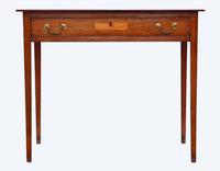 Georgian Inlaid Mahogany Writing Side Table Desk (5 of 8) Georgian Inlaid Mahogany Writing Side Table Desk (5 of 8)
