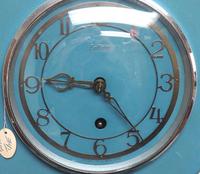 Superb English Smiths Enfield Drop Dial Wall Clock - Smiths Kitchen Clock Original Blue Paint c.1950 (4 of 10) Superb English Smiths Enfield Drop Dial Wall Clock - Smiths Kitchen Clock Original Blue Paint c.1950 (4 of 10)