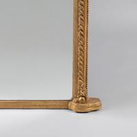 Large Victorian English Gilt Overmantle Mirror (5 of 10) Large Victorian English Gilt Overmantle Mirror (5 of 10)