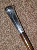 Antique Hallmarked 1919 Silver Umbrella with Black Canopy by Hoyland (9 of 13) Antique Hallmarked 1919 Silver Umbrella with Black Canopy by Hoyland (9 of 13)