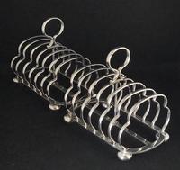 Pair of Antique Walker & Hall 7 Bar silver Plated Toast Racks (2 of 6) Pair of Antique Walker & Hall 7 Bar silver Plated Toast Racks (2 of 6)