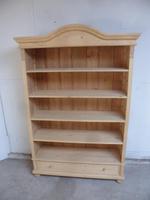 Wonderful Antique Pine Adjustable Bookshelf / Office Shelves to wax / paint (4 of 9) Wonderful Antique Pine Adjustable Bookshelf / Office Shelves to wax / paint (4 of 9)