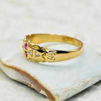 The Antique Victorian 1900 Ruby & Diamond Ring (3 of 4) The Antique Victorian 1900 Ruby & Diamond Ring (3 of 4)