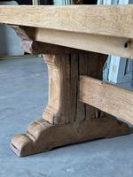 Superb Rustic Large Bleached Oak Farmhouse Table with Extensions (11 of 36) Superb Rustic Large Bleached Oak Farmhouse Table with Extensions (11 of 36)