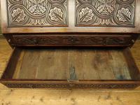 Antique Carved Oak Writing Bureau Desk with Fall Front, Handsome Gothic Piece (8 of 24) Antique Carved Oak Writing Bureau Desk with Fall Front, Handsome Gothic Piece (8 of 24)