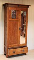 Small Proportioned Oak Arts & Crafts Wardrobe (4 of 9) Small Proportioned Oak Arts & Crafts Wardrobe (4 of 9)