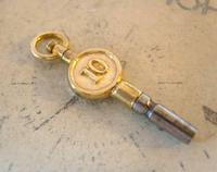 Antique Pocket Watch Chain Fob 1890s Victorian Brass & Steel Swivel Key Size 10 (4 of 9) Antique Pocket Watch Chain Fob 1890s Victorian Brass & Steel Swivel Key Size 10 (4 of 9)