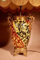 Pair of Spectacular & Beautiful Ceramic Hand Painted Paraffin Lamps (11 of 12) Pair of Spectacular & Beautiful Ceramic Hand Painted Paraffin Lamps (11 of 12)