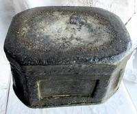 Antique English Georgian Lead Tobacco Box (7 of 8) Antique English Georgian Lead Tobacco Box (7 of 8)